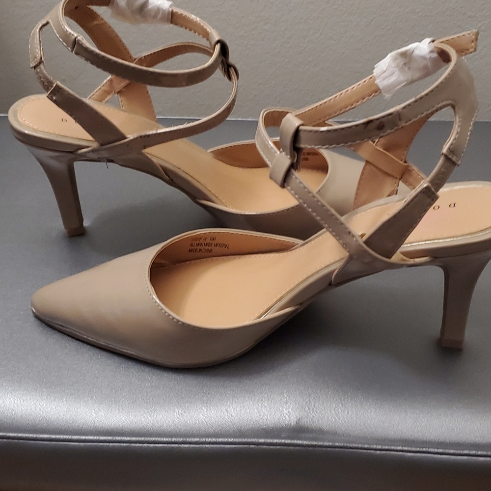 Tan Strap Heels